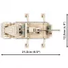 Konstruktorius Cobi Sd.Kfz. 9/1 Famo – Antrojo pasaulinio karo modelis, 498 detalės, įvairiaspalvis