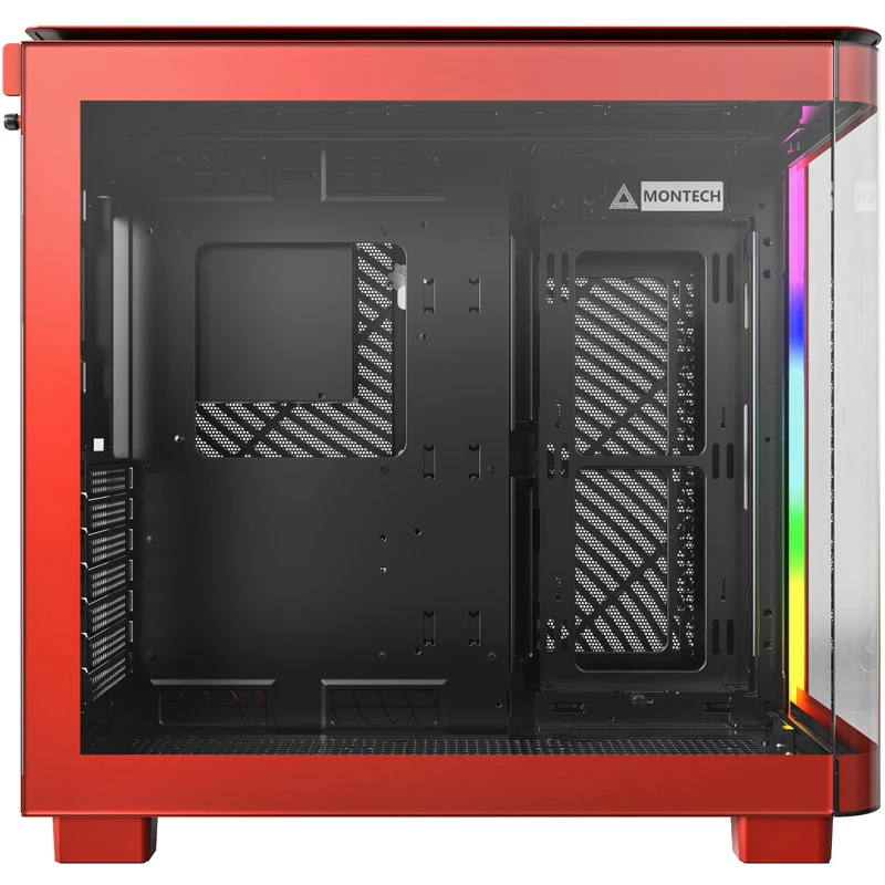 Montech KING 95 Midi Tower Raudona