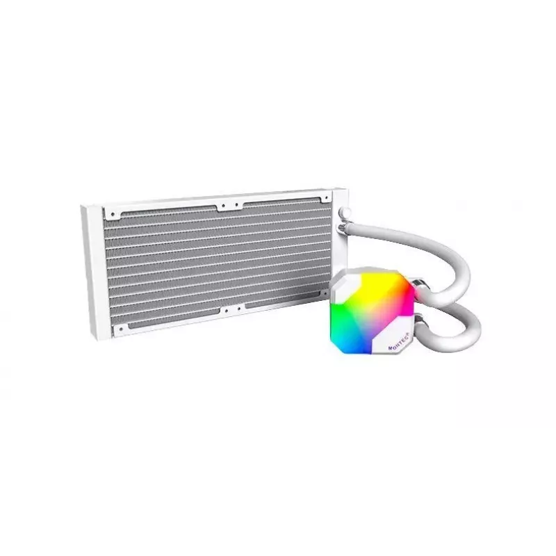 Montech Hyper Flow ARGB 240 mm Baltas – skystas aušinimas CPU