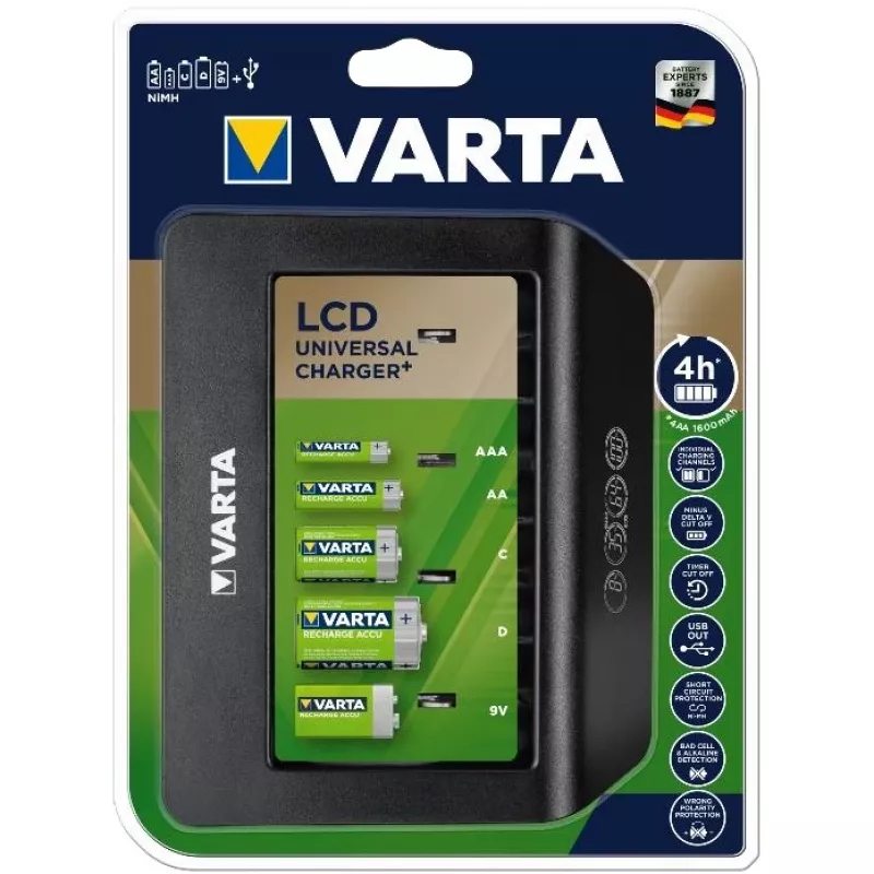 Varta Universal Charger+ įkroviklis