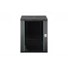 Sieninis 19 inch tinklo spintas DN-37115, 16U, 600x600x785 mm, juodas