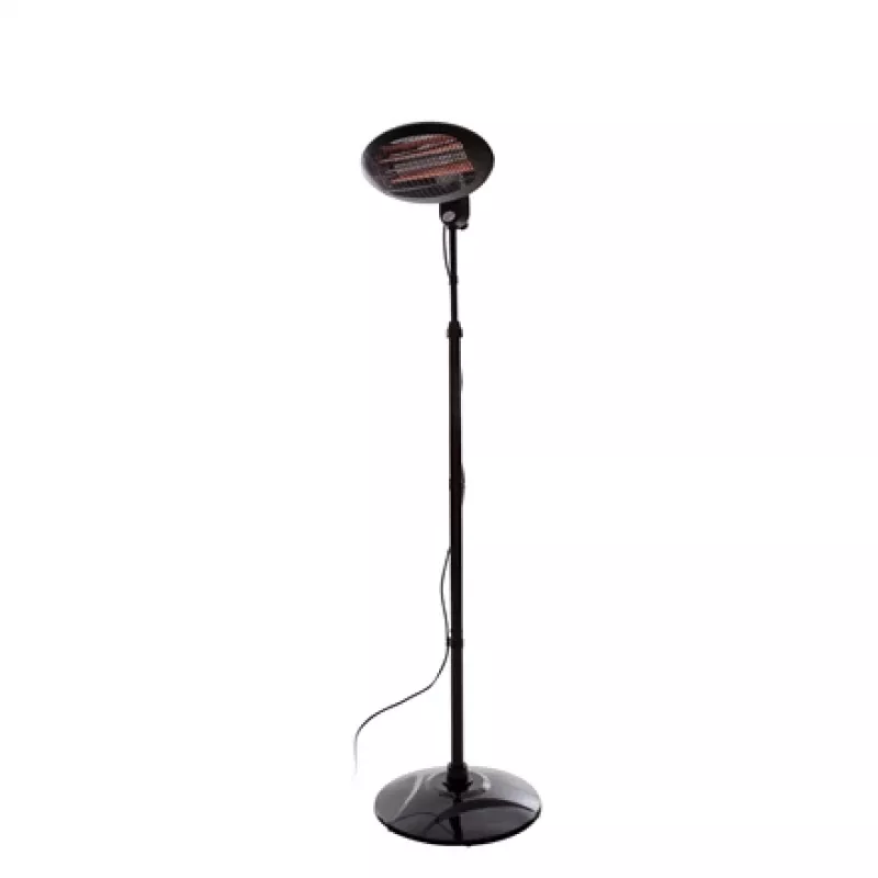 Elektrinis šildytuvas Sunred SMQ2000A, 2000 W, kvarcinis, vidaus ir lauko naudojimui, juodas