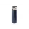 Kelioninis puodelis Leifheit 03275 600 ml nerūdijantis plienas, dvigubos sienelės, sandarus, atverčiamas dangtelis, rankena, juoda/mėlyna