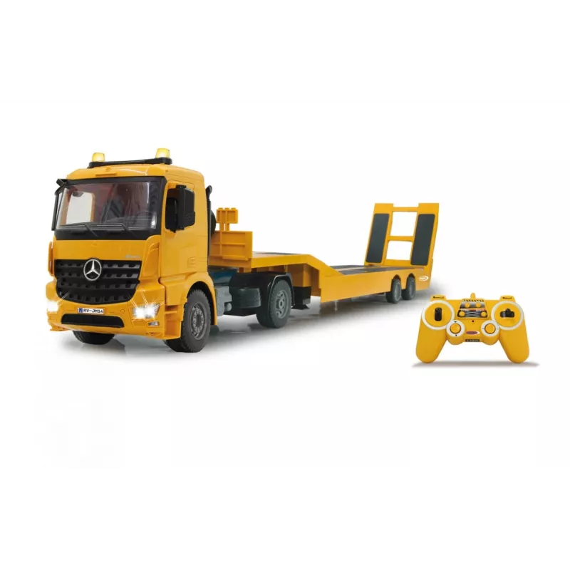 Radijo bangomis valdomas sunkvežimis Jamara Mercedes Arocs Flat Bed Truck