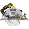 Diskinis pjūklas DeWALT DCS572NT — 18 V Li‑Jon, bešepetėlis, 184 mm diskas, 58 mm gylis (90°), 57° nuožulna