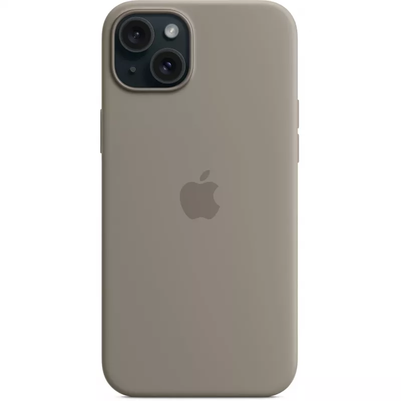 Silicone Dėklas Apple iPhone 15 Plus MagSafe Clay