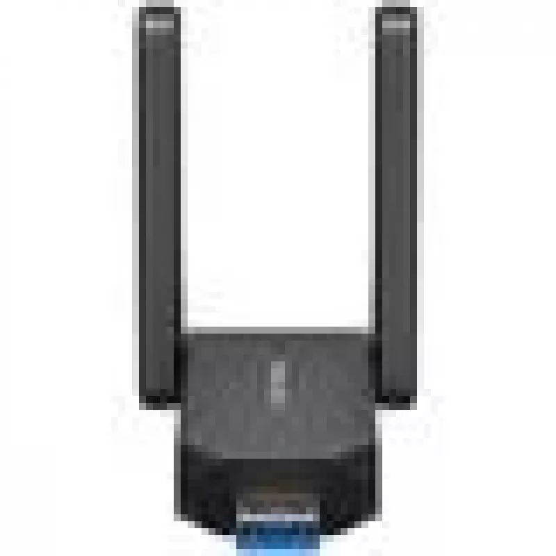 Wi‑Fi USB adapteris MERCUSYS MA72XH AX1800 su aukšto stiprinimo antenomis, USB-A plug-and-play