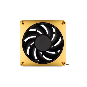 Alphacool LUAC-054 120mm korpuso ventiliatorius – auksinis