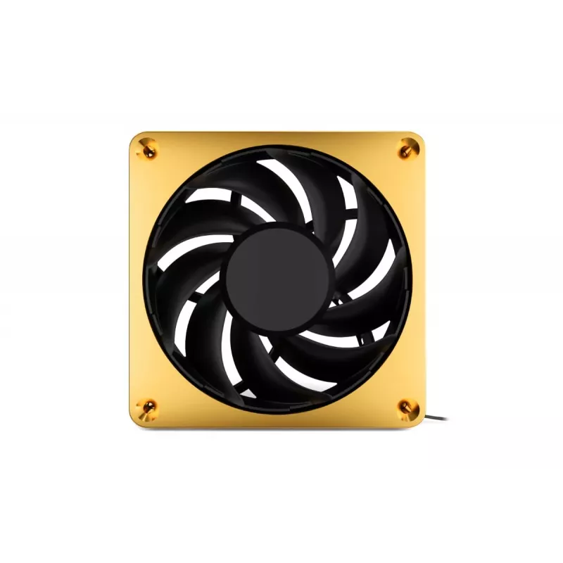 Alphacool LUAC-054 120mm korpuso ventiliatorius – auksinis