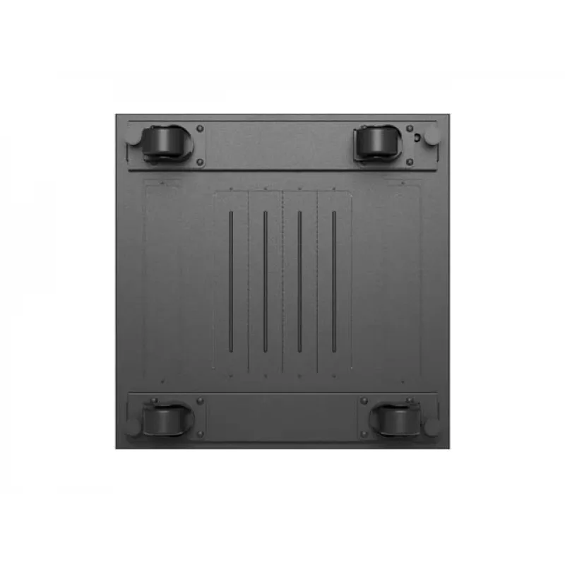 Laisvai pastatomas serverio spintos korpusas LANBERG FF01-6624-12BL 24U 19 colių 600×600 mm, IP20, 1200 kg, juodos spalvos