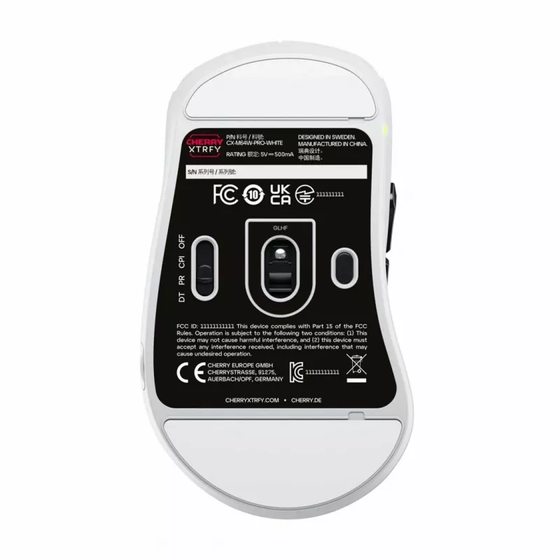 PELĖ CHERRY XTRFY M64 Pro Wireless RF Wireless