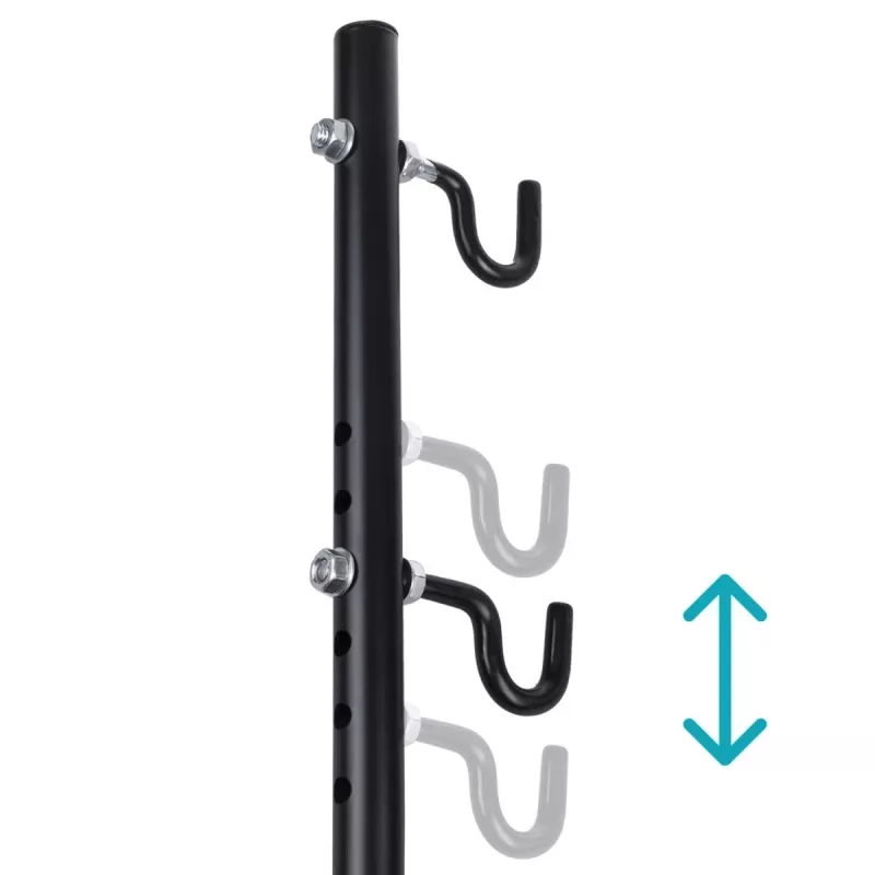 Dviratūrių remonto stovas MACLEAN MC-434, sulankstomas, 20 kg, juodas