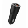 Automobilinis įkroviklis Gembird TA-UC-AC2PDQC38-CAR-01, USB-C, 38W, 12–24V, juodas
