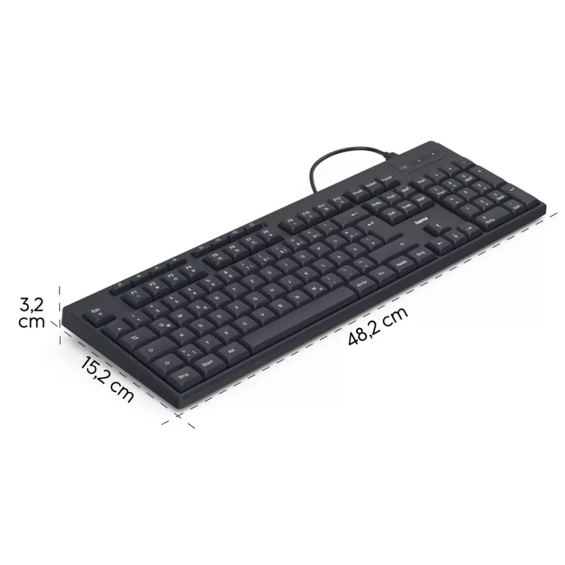 HAMA CK-200 juodas laidas 2 m – U8173052