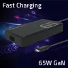 QOLTEC 65W GaN Super Fast SLIM PD 5-20V 3.25A USB-C įkroviklis
