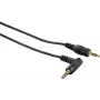 Hama 00080900 garso kabelis, 3,5 mm stereo mini jack kištukas į kištuką, 0,75 m, ekranuotas, juodas