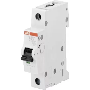 Automatinis jungiklis ABB C1A S201-C1 pro M 6kA 1 polius C charakteristika S201-C1 (2CDS251001R0014)