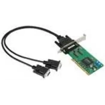 Moxa CP-132UL-DB9M Mažo profilio PCI nuoseklioji adapterio plokštė – 2 prievadai RS-422/485