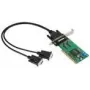 Moxa CP-132UL-DB9M Mažo profilio PCI nuoseklioji adapterio plokštė – 2 prievadai RS-422/485