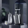Gazuotas vandens aparatas SodaStream DUO juodas su nerūdijančio plieno akcentais