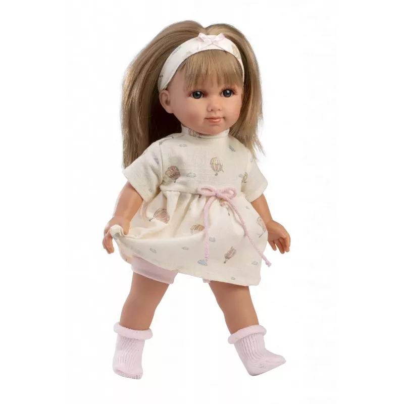 Lėlė Llorens Elena 35 cm – minkštas kūnas, realistiniai bruožai