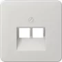 Jung CD569-2UALG Grey – RJ45 keystone lizdas