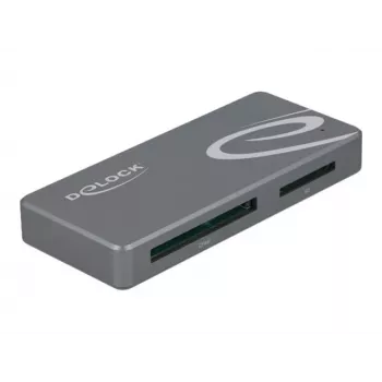 Kortų skaitytuvas DeLOCK USB Type-C CFast SD + USB šakotuvas