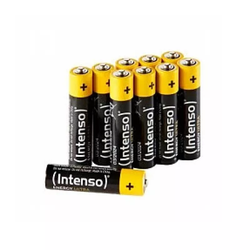 Intenso Batteries Energy Ultra AAA LR03 10 vnt. susitraukianti pakuotė