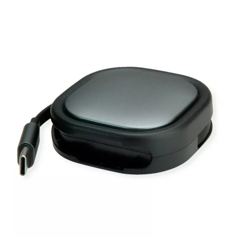 ROLINE USB 2.0 įtraukiamas laidas C-C ST/ST 1,2m
