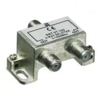 Wentronic Goobay koaksialinis skirstytuvas, 2 kryptys – skirstytuvas koaksialinėms TV sistemoms 5-1000 MHz (67019)
