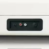 Patefonas su diržine pavara Lenco TT-115CR kreminės spalvos – lagamininis grotuvas, USB įrašymas, Bluetooth 5.0, 33/45/78 aps./min.