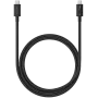 Satechi ST-YTB100K Thunderbolt laidas 1 m 40 Gbit/s Juodas