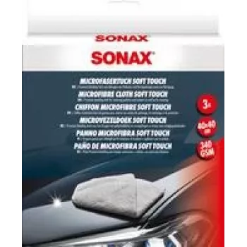 Sonax mikropluošto šluostė soft touch 40 x 40 cm 3 vnt. (04510000)
