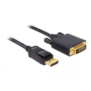 Laidas DeLOCK DisplayPort į DVI 24+1 St/St 2m