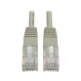Tripp Lite N002-001-GY tinklo kabelis pilkas 0,30 m Cat5e U/UTP (UTP)