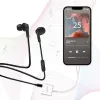 LogiLink USB-C garso adapteris USB-C/M į 2x USB-C/F 60W PD baltas