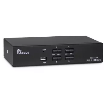 KVM jungiklis Inter-Tech AS-41HA HDMI