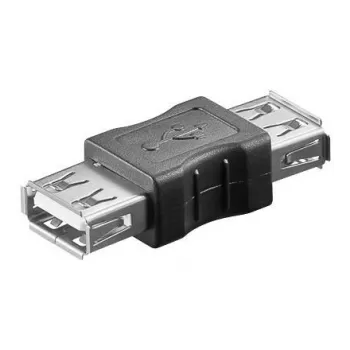 Microconnect USBAFAF adapteris USB A lizdas-lizdas juodas