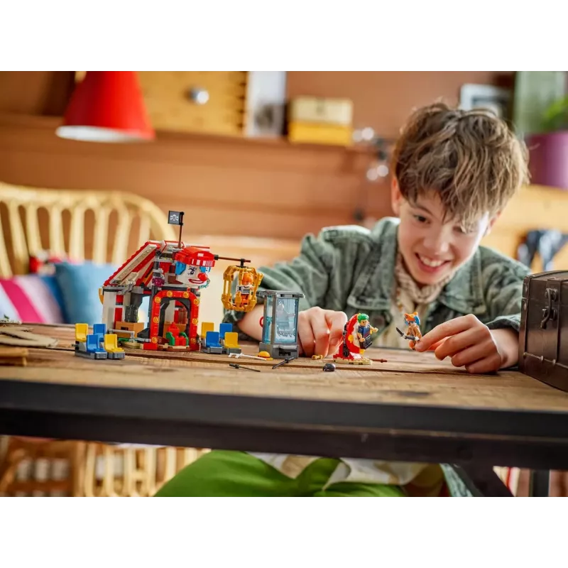 LEGO Rinkinys Palapinė Klouno Bagi Cirkas 75637 – 573 detalės, 4 minifigūrėlės, nuo 8 metų