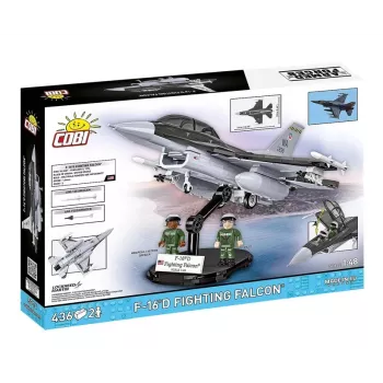 Konstruktorius Cobi F-16D Fighting Falcon, 436 detalių