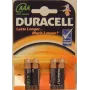 Duracell AAA/LR03 šarminė baterija Basic MN2400, 4 vnt.