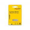 USB atmintukas DeLOCK 64GB USB-C / Type-A sukamas metalinis korpusas