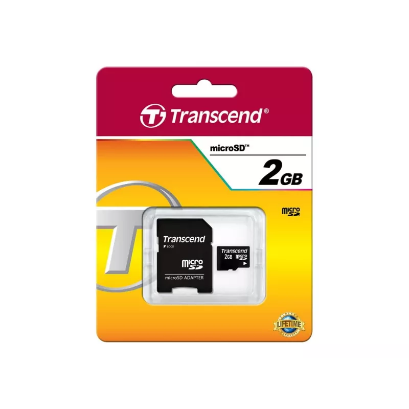 „Transcend“ 2 GB MicroSD atminties kortelė TS2GUSD