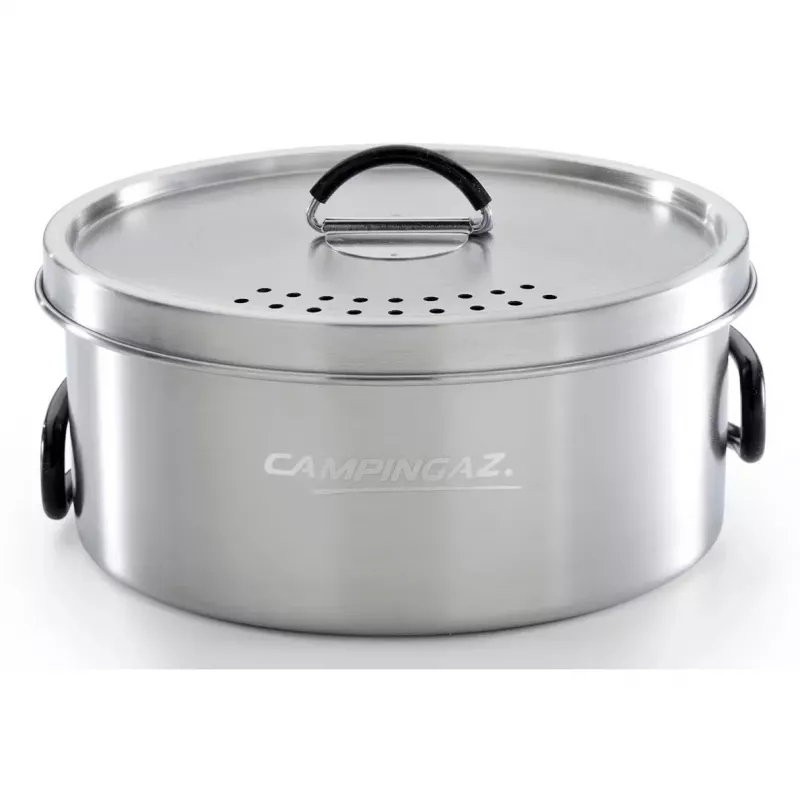 Campingaz Trekking Kit 3 dalių nerūdijančio plieno puodų rinkinys