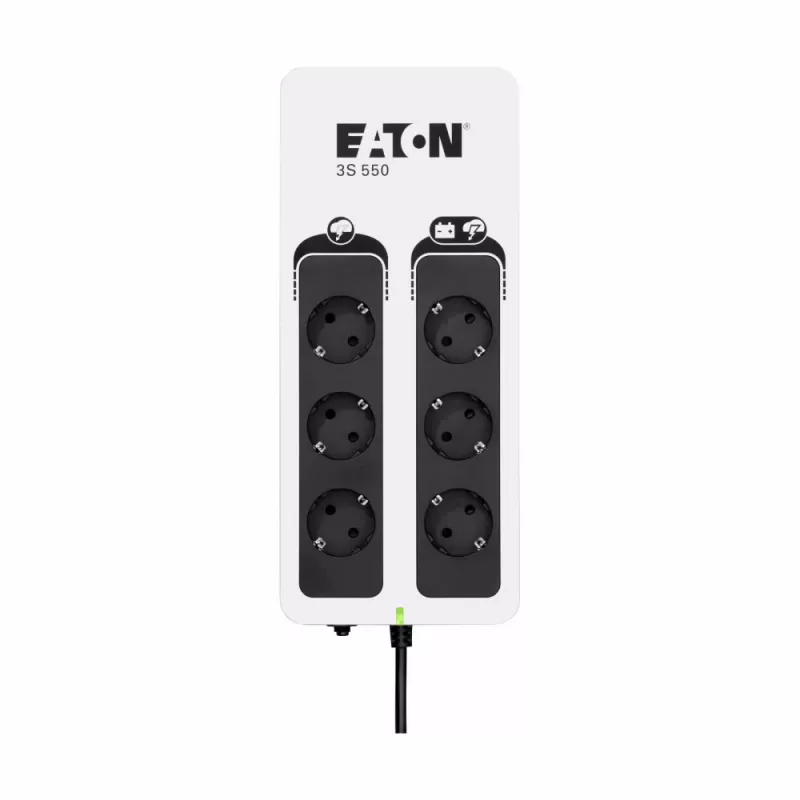 Eaton 3S 550 DIN 0.55 kVA 330 W 6 AC lizdų
