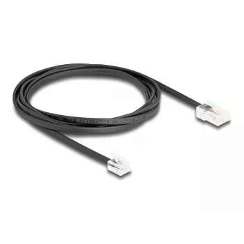 Telefono laidas DeLOCK 88036 RJ45 į RJ11 2m juodas