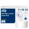 Tualetinis popierius Tork PREMIUM MINI JUMBO T2 110253, 2 sluoksnių, 9,7 cm x 170 m, baltas, 12 vnt.