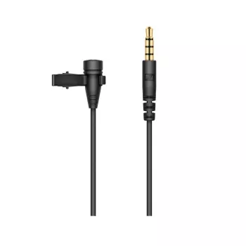 Lavalier mikrofonas Sennheiser XS LAV MOBILE, segtuvinis, kondensatorinis, įvairiakryptis, 2 m laidas, 3,5 mm, 50–18000 Hz, 19 g, juodas