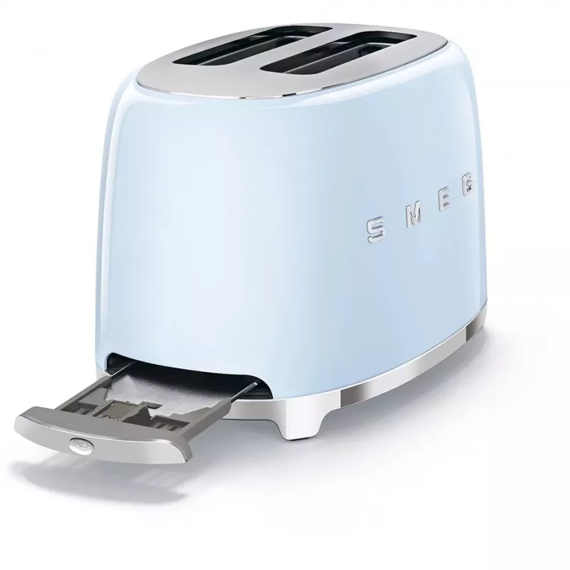 Smeg 50's Stiliaus Skrudintuvas TSF01PBEU Pastelinė Mėlyna