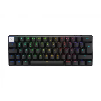 Logitech G PRO X 60 žaidimų klaviatūra, USB / RF belaidė / Bluetooth, QWERTZ vokiškas išdėstymas, juoda